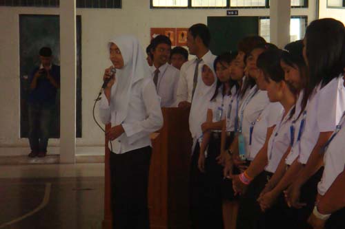 ปฐมนิเทศนิสิตระดับปริญญาตรี คณะศึกษาศาสตร์ ปี 2551 ภาพที่ 29