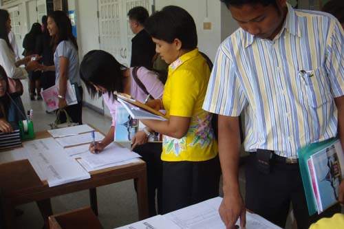 ปฐมนิเทศนิสิตระดับบัณฑิตศึกษา คณะศึกษาศาสตร์ ปี 2551 ภาพที่ 12