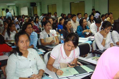 ปฐมนิเทศนิสิตระดับบัณฑิตศึกษา คณะศึกษาศาสตร์ ปี 2551 ภาพที่ 15