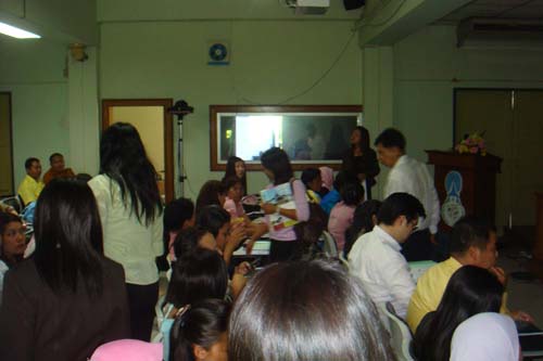 ปฐมนิเทศนิสิตระดับบัณฑิตศึกษา คณะศึกษาศาสตร์ ปี 2551 ภาพที่ 16