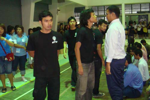 กิจกรรมกลุ่มสัมพันธ์นิสิตใหม่ คณะศึกษาศาสตร์ ปี 2551 ภาพที่ 7