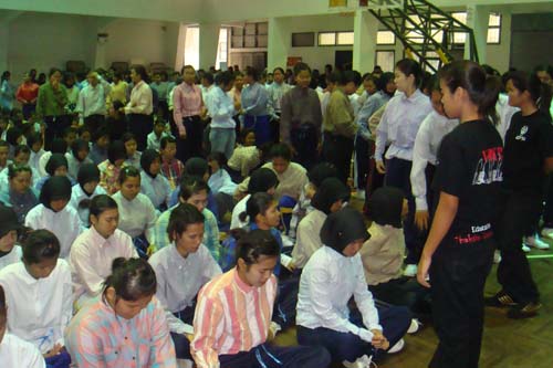 กิจกรรมกลุ่มสัมพันธ์นิสิตใหม่ คณะศึกษาศาสตร์ ปี 2551 ภาพที่ 8