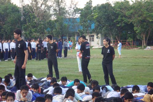 กิจกรรมกลุ่มสัมพันธ์นิสิตใหม่ คณะศึกษาศาสตร์ ปี 2551 ภาพที่ 11