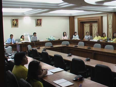 ประชุมจัดทำรายงานการประเมินตนเอง คณะศึกษาศาสตร์ ปี 2551 ภาพที่ 10