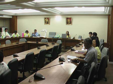 ประชุมจัดทำรายงานการประเมินตนเอง คณะศึกษาศาสตร์ ปี 2551 ภาพที่ 27