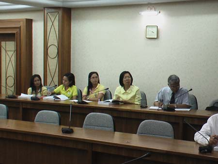 ประชุมจัดทำรายงานการประเมินตนเอง คณะศึกษาศาสตร์ ปี 2551 ภาพที่ 33