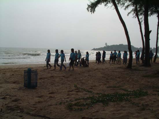 โครงการอนุรักษ์และบำเพ็ญประโยชน์ชายหาด ภาพที่ 109