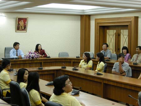 ต้อนรับคณะศึกษาดูงานจากมหาวิทยาลัยพะเยา ภาพที่ 19