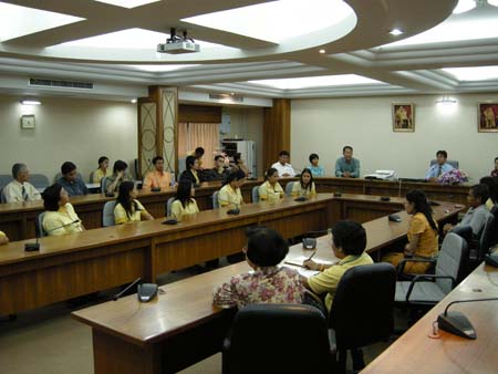 ต้อนรับคณะศึกษาดูงานจากมหาวิทยาลัยพะเยา ภาพที่ 34