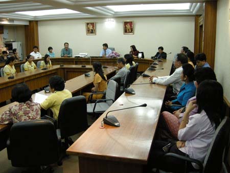 ต้อนรับคณะศึกษาดูงานจากมหาวิทยาลัยพะเยา ภาพที่ 37