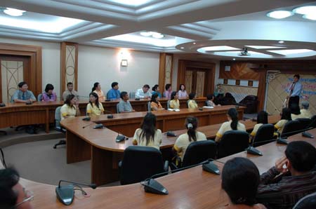 ต้อนรับคณะศึกษาดูงานจากมหาวิทยาลัยพะเยา ภาพที่ 81