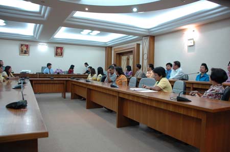 ต้อนรับคณะศึกษาดูงานจากมหาวิทยาลัยพะเยา ภาพที่ 85