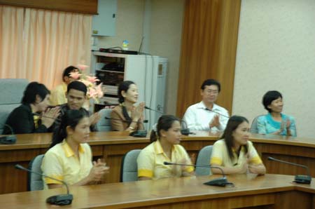 ต้อนรับคณะศึกษาดูงานจากมหาวิทยาลัยพะเยา ภาพที่ 93
