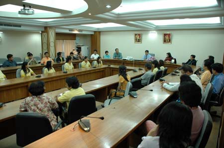 ต้อนรับคณะศึกษาดูงานจากมหาวิทยาลัยพะเยา ภาพที่ 96