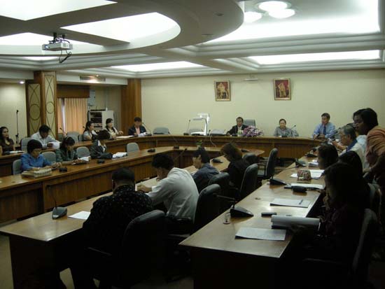 การประชุมทบทวนโครงสร้างการบริหารคณะศึกษาศาสตร์ ภาพที่ 6