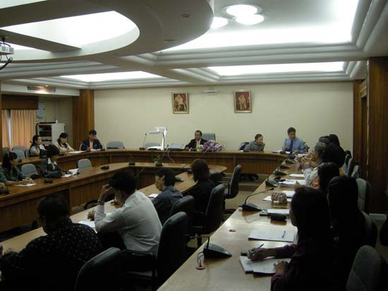 การประชุมทบทวนโครงสร้างการบริหารคณะศึกษาศาสตร์ ภาพที่ 9