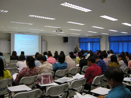 การอบรมการบูรณาการสาระการเรียนรู้ท้องถิ่นสู่หลักสูตรสถานศึกษา (ชุดที่ 1) ภาพที่ 8