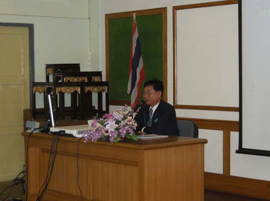 ปฐมนิเทศนิสิตระดับบัณฑิตศึกษา ปีการศึกษา 2553 ภาพที่ 6