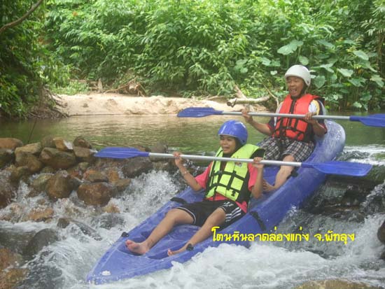 กิจกรรมพายเรือคายัค ณ โตนหินลาด จังหวัดพัทลุง ภาพที่ 38