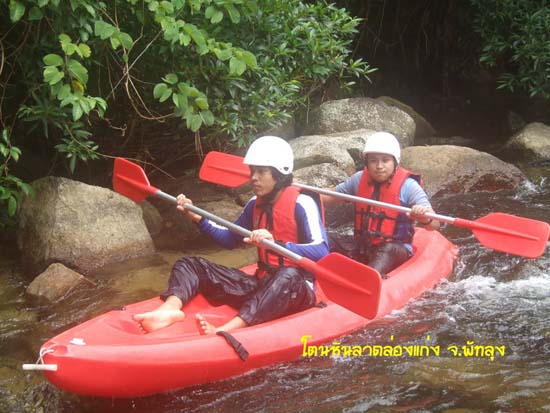 กิจกรรมพายเรือคายัค ณ โตนหินลาด จังหวัดพัทลุง ภาพที่ 46