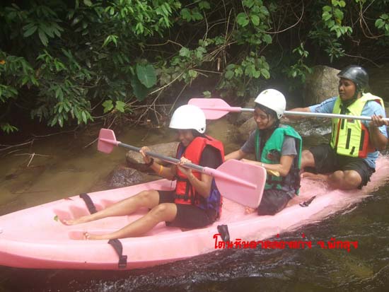 กิจกรรมพายเรือคายัค ณ โตนหินลาด จังหวัดพัทลุง ภาพที่ 55