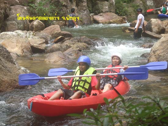 กิจกรรมพายเรือคายัค ณ โตนหินลาด จังหวัดพัทลุง ภาพที่ 96