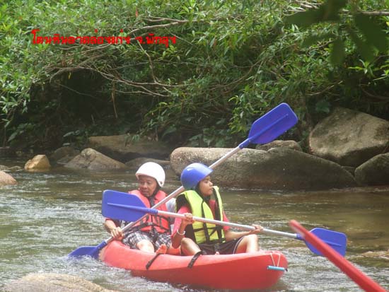 กิจกรรมพายเรือคายัค ณ โตนหินลาด จังหวัดพัทลุง ภาพที่ 101