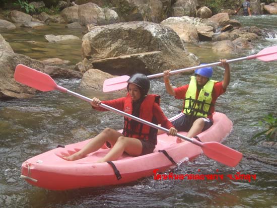 กิจกรรมพายเรือคายัค ณ โตนหินลาด จังหวัดพัทลุง ภาพที่ 106