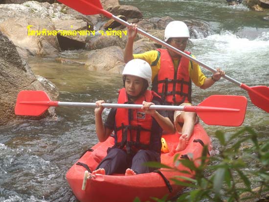 กิจกรรมพายเรือคายัค ณ โตนหินลาด จังหวัดพัทลุง ภาพที่ 108