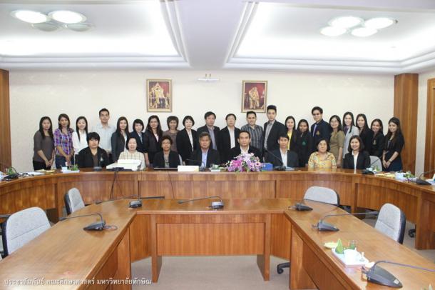 ต้อนรับผู้เข้าร่วมศึกษาดูงานด้านการวิจัย จากคณะศึกษาศาสตร์ มหาวิทยาลัยศิลปากร