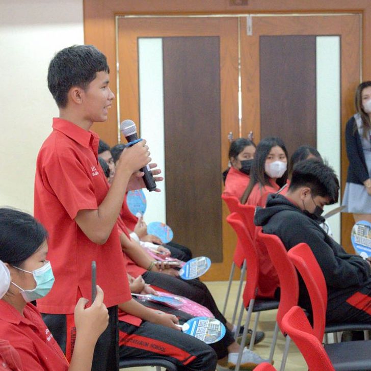 งานสื่อสารองค์กร เข้าร่วมต้อนรับ และประชาสัมพันธ์หลักสูตรให้กับโรงเรียนปลายพระยาวิทยาคม อ.ปลายพระยา จ.กระบี่