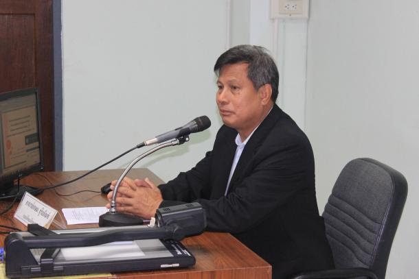 โครงการเตรียมความพร้อมและปฐมนิเทศนิสิตก่อนออกปฏิบัติการวิชาชีพในสถานศึกษา  หลักสูตรการศึกษาบัณฑิต (หลักสูตร 4 ปี) สาขาวิชาการวัดและประเมินทางการศึกษา ปีการศึกษา 2558