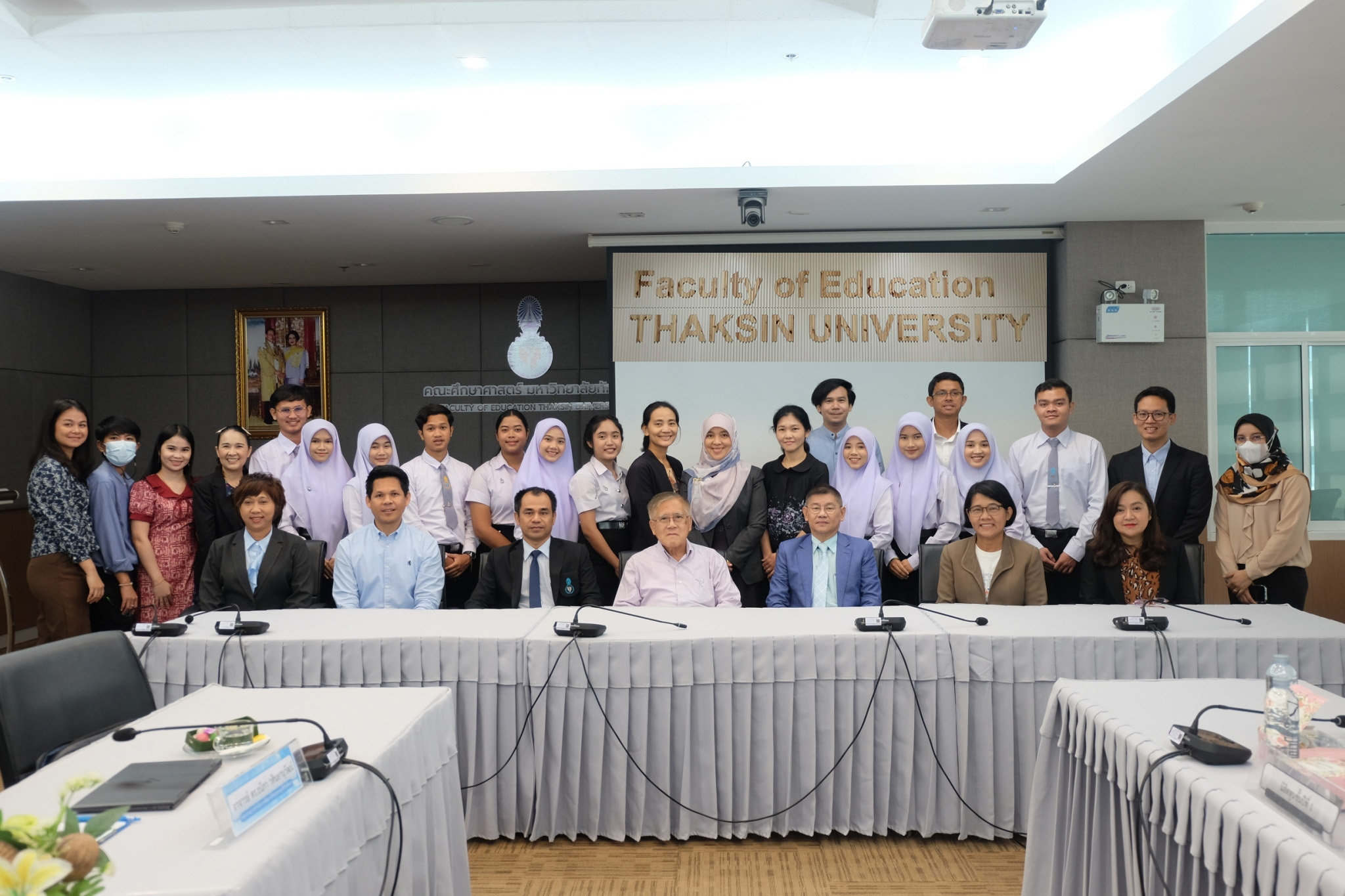 พิธีลงนามในสัญญาทุนการศึกษา ของมูลนิธิชัยพัฒนาประจำปีการศึกษา 2566