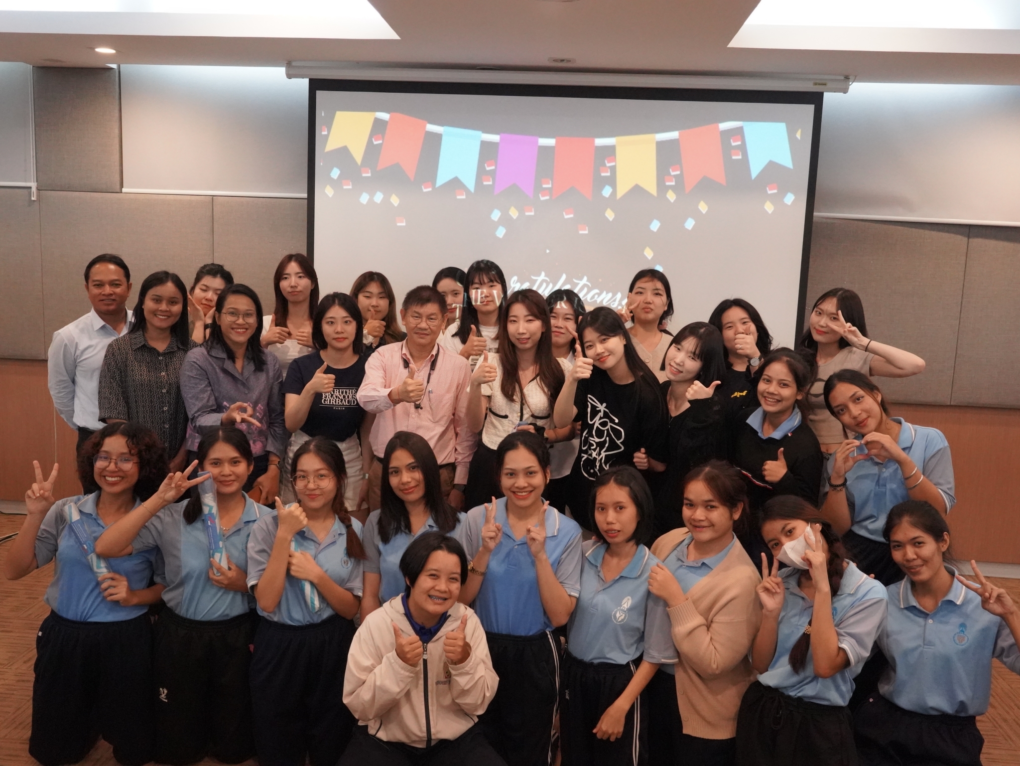 กิจกรรมการเรียนรู้ให้กับนักศึกษา MYONGJI​ University​ Korea โดยมีนิสิตสาขาวิชาการศึกษาปฐมวัย