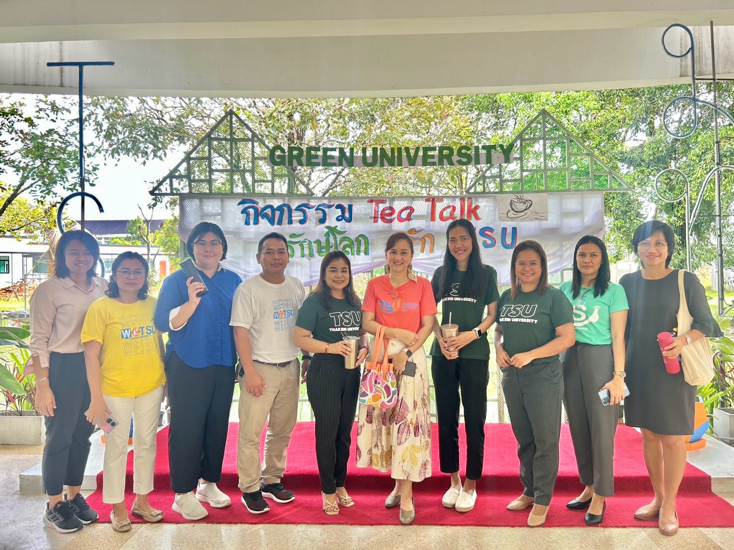 กิจกรรม Tea Talk "รักษ์โลก รัก TSU" วิทยาเขตพัทลุง
