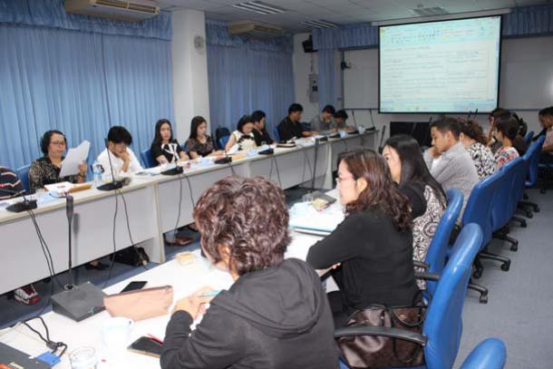 ประชุมคณะกรรมการพัฒนาการวิจัยระดับคณะ เครือข่ายวิจัยทางการศึกษา ภาคใต้ตอนล่าง