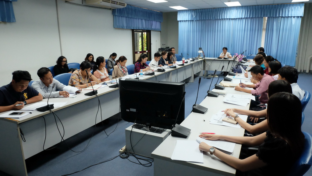 โครงการพัฒนาศักยภาพบุคลากร : แลกเปลี่ยนเรียนรู้ประเด็น “การเขียนเค้าโครงการวิจัย/ชุดโครงการวิจัย” และ “การจัดทำแผนงานวิจัยแบบบูรณาการการศึกษา”