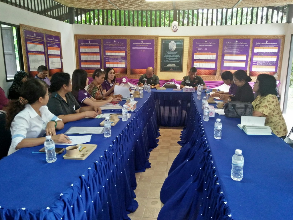 การนิเทศติดตามและประเมินผลการสอนของ “โครงการพัฒนาศักยภาพโรงเรียนในพระราชดำริและโรงเรียนขาดแคลนในเขตพื้นที่การศึกษา 4 จังหวัดภาคใต้”