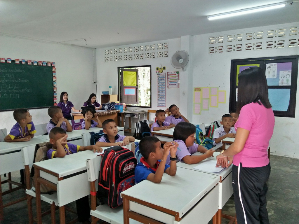 การนิเทศติดตามและประเมินผลการสอนของ “โครงการพัฒนาศักยภาพโรงเรียนในพระราชดำริและโรงเรียนขาดแคลนในเขตพื้นที่การศึกษา 4 จังหวัดภาคใต้”