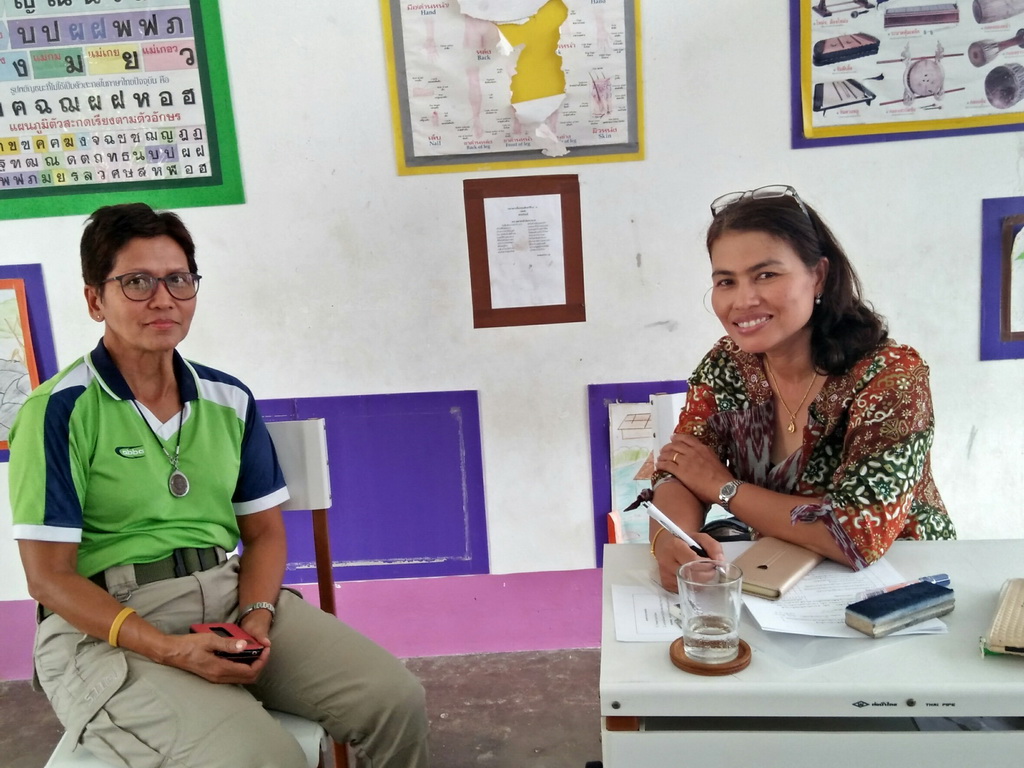 การนิเทศติดตามและประเมินผลการสอนของ “โครงการพัฒนาศักยภาพโรงเรียนในพระราชดำริและโรงเรียนขาดแคลนในเขตพื้นที่การศึกษา 4 จังหวัดภาคใต้”