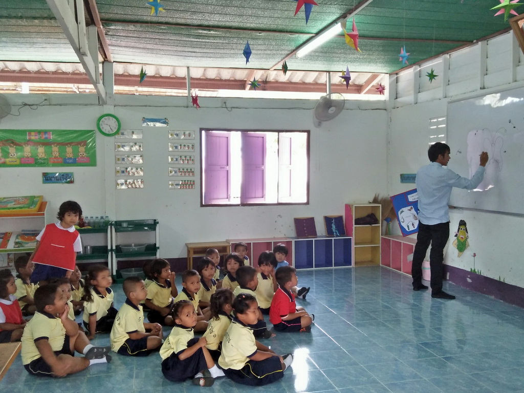 การนิเทศติดตามและประเมินผลการสอนของ “โครงการพัฒนาศักยภาพโรงเรียนในพระราชดำริและโรงเรียนขาดแคลนในเขตพื้นที่การศึกษา 4 จังหวัดภาคใต้”