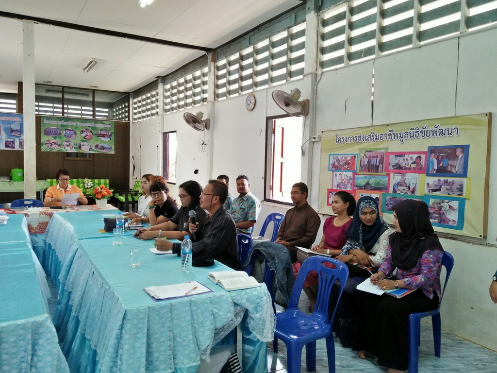 การนิเทศติดตามและประเมินผลการสอนของ “โครงการพัฒนาศักยภาพโรงเรียนในพระราชดำริและโรงเรียนขาดแคลนในเขตพื้นที่การศึกษา 4 จังหวัดภาคใต้”