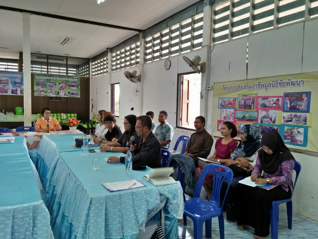 การนิเทศติดตามและประเมินผลการสอนของ “โครงการพัฒนาศักยภาพโรงเรียนในพระราชดำริและโรงเรียนขาดแคลนในเขตพื้นที่การศึกษา 4 จังหวัดภาคใต้”