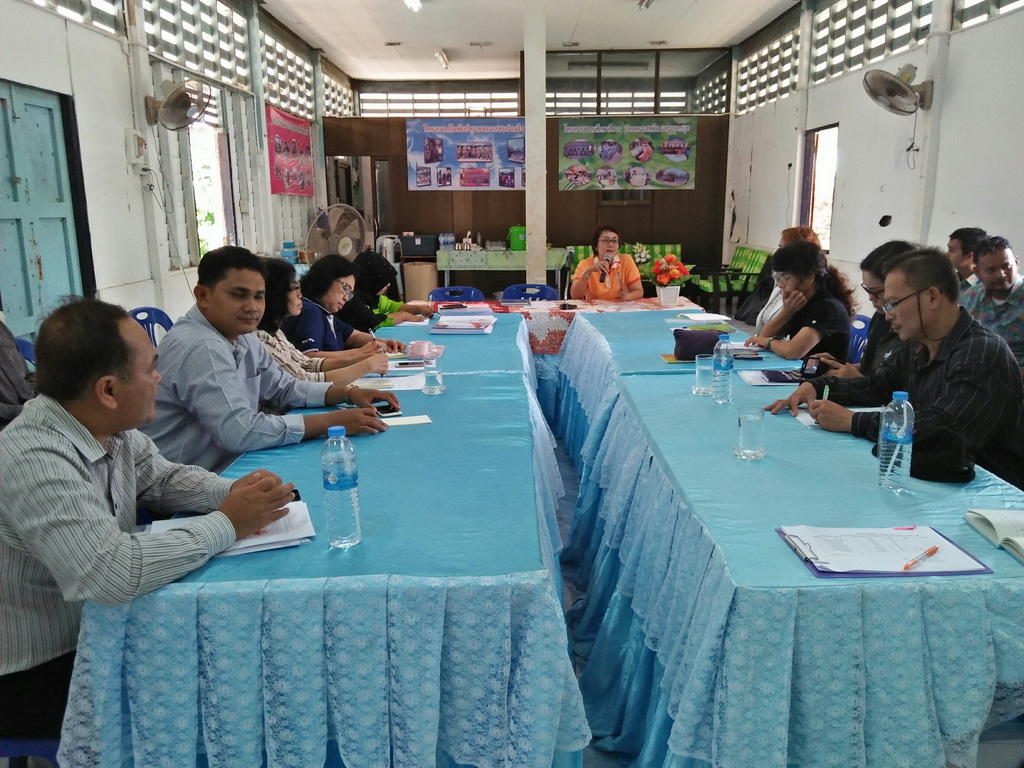 การนิเทศติดตามและประเมินผลการสอนของ “โครงการพัฒนาศักยภาพโรงเรียนในพระราชดำริและโรงเรียนขาดแคลนในเขตพื้นที่การศึกษา 4 จังหวัดภาคใต้”