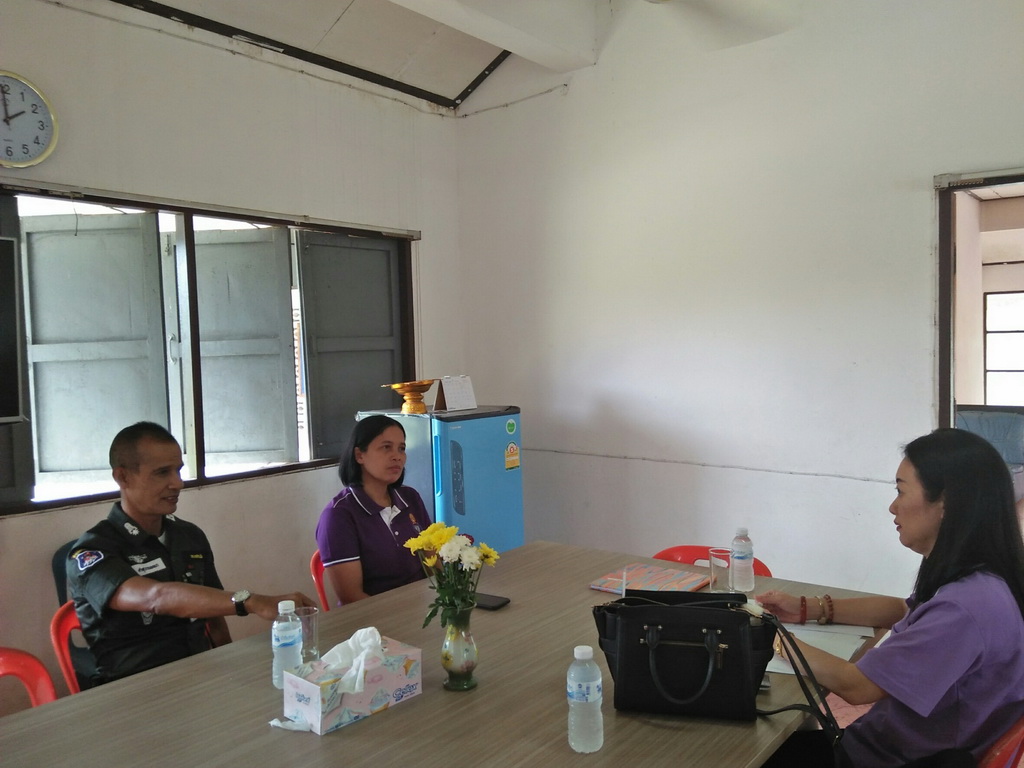 การนิเทศติดตามและประเมินผลการสอนของ “โครงการพัฒนาศักยภาพโรงเรียนในพระราชดำริและโรงเรียนขาดแคลนในเขตพื้นที่การศึกษา 4 จังหวัดภาคใต้”