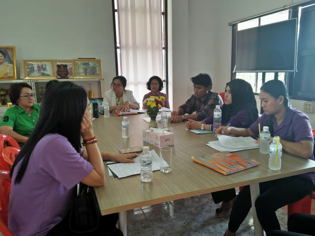 การนิเทศติดตามและประเมินผลการสอนของ “โครงการพัฒนาศักยภาพโรงเรียนในพระราชดำริและโรงเรียนขาดแคลนในเขตพื้นที่การศึกษา 4 จังหวัดภาคใต้”