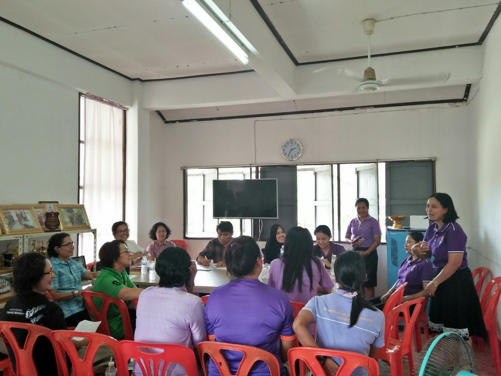 การนิเทศติดตามและประเมินผลการสอนของ “โครงการพัฒนาศักยภาพโรงเรียนในพระราชดำริและโรงเรียนขาดแคลนในเขตพื้นที่การศึกษา 4 จังหวัดภาคใต้”
