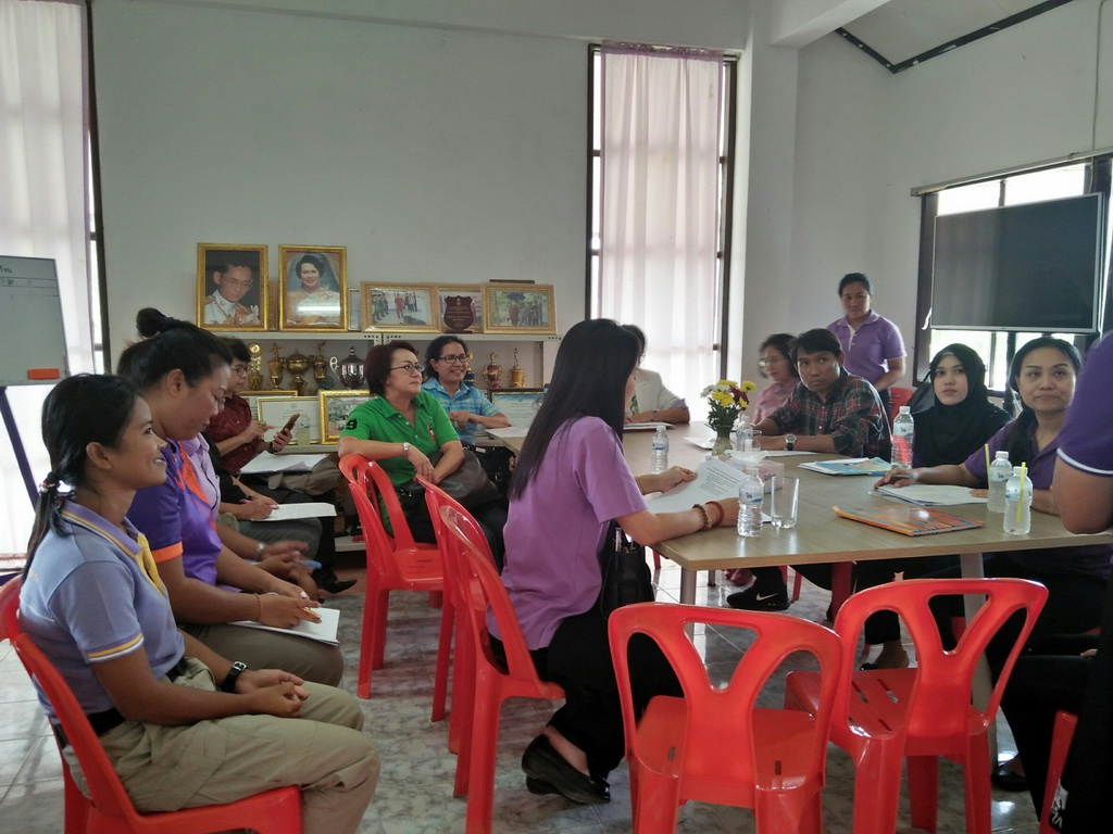 การนิเทศติดตามและประเมินผลการสอนของ “โครงการพัฒนาศักยภาพโรงเรียนในพระราชดำริและโรงเรียนขาดแคลนในเขตพื้นที่การศึกษา 4 จังหวัดภาคใต้”
