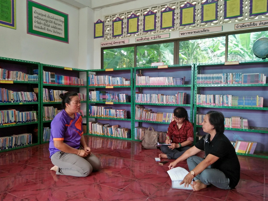 การนิเทศติดตามและประเมินผลการสอนของ “โครงการพัฒนาศักยภาพโรงเรียนในพระราชดำริและโรงเรียนขาดแคลนในเขตพื้นที่การศึกษา 4 จังหวัดภาคใต้”
