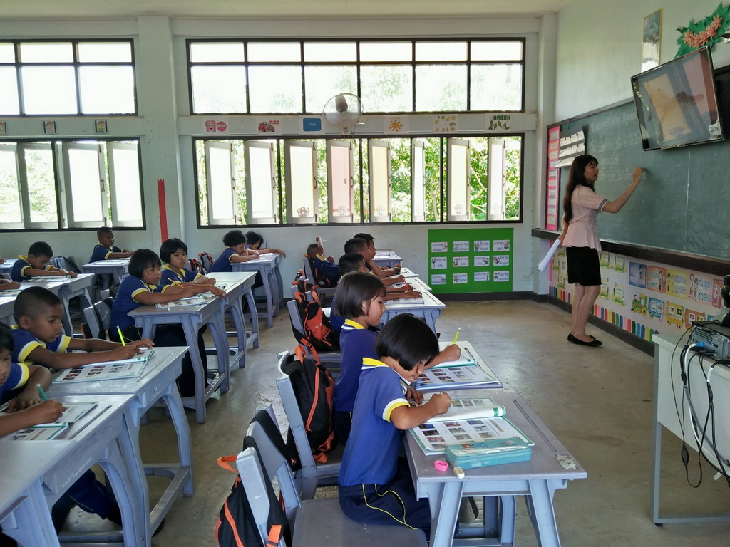 การนิเทศติดตามและประเมินผลการสอนของ “โครงการพัฒนาศักยภาพโรงเรียนในพระราชดำริและโรงเรียนขาดแคลนในเขตพื้นที่การศึกษา 4 จังหวัดภาคใต้”